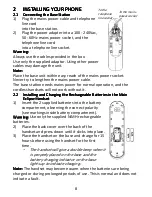 Preview for 10 page of Binatone Eclipse BT User Manual