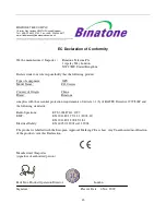 Предварительный просмотр 43 страницы Binatone F430 - EDITION 4 User Manual