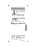 Preview for 21 page of Binatone FBM-316 Instruction Manual