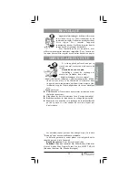 Preview for 21 page of Binatone HC-430 Instruction Manual