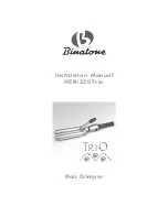 Preview for 1 page of Binatone HCR-220 Trio Instruction Manual