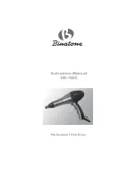 Предварительный просмотр 1 страницы Binatone HD-1802 Instruction Manual