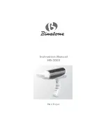 Предварительный просмотр 1 страницы Binatone HD-2005 Instruction Manual