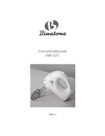 Предварительный просмотр 2 страницы Binatone HM-351 Instruction Manual