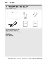 Preview for 4 page of Binatone HOMESURF TABLET 7 - Manual