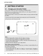 Preview for 14 page of Binatone HOMESURF TABLET 7 - Manual