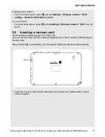 Preview for 15 page of Binatone HOMESURF TABLET 7 - Manual