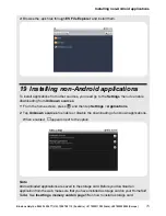 Preview for 73 page of Binatone HOMESURF TABLET 7 - Manual