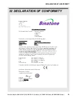 Preview for 85 page of Binatone HOMESURF TABLET 7 - Manual