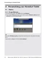 Preview for 25 page of Binatone HOMESURF TABLET 8 - Manual