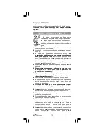 Предварительный просмотр 16 страницы Binatone HR-24C Instruction Manual