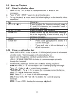 Preview for 35 page of Binatone iDECT C10i Single User Manual