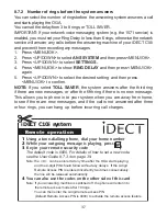 Preview for 39 page of Binatone iDECT C10i Single User Manual