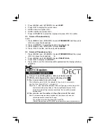 Preview for 18 page of Binatone iDECT C3i system User Manual