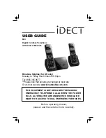 Binatone iDECT M3i User Manual предпросмотр