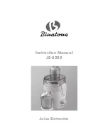 Binatone JE?8200 Instruction Manual preview