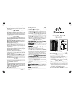 Binatone MEJ-3070 Instruction Manual preview