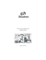 Binatone MGR-3030 Instruction Manual предпросмотр