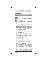 Предварительный просмотр 14 страницы Binatone MRHB-8805 Instruction Manual