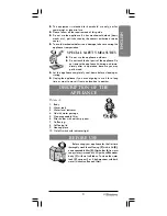 Предварительный просмотр 5 страницы Binatone NCM-7701 Instruction Manual