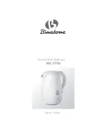 Preview for 1 page of Binatone NK-7700 Instruction Manual