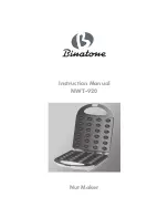 Предварительный просмотр 1 страницы Binatone NWT-920 Instruction Manual