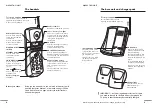 Предварительный просмотр 2 страницы Binatone Pegasys 8 Triple Manual