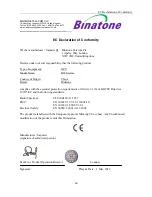 Preview for 41 page of Binatone R350 User Manual