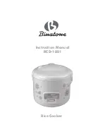 Preview for 1 page of Binatone RCD-1801 Instruction Manual