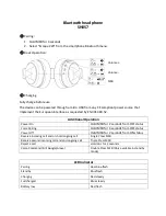 Предварительный просмотр 1 страницы Binatone SH057 Quick Start Manual