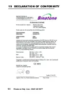 Предварительный просмотр 53 страницы Binatone Speakeasy 300 User Manual