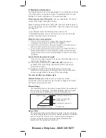 Preview for 9 page of Binatone Terrain 550 User Manual