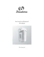 Предварительный просмотр 1 страницы Binatone TP-4050 Instruction Manual