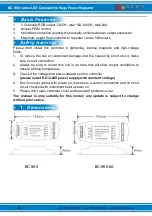 Preview for 2 page of Bincolor BC-960 Series User Manual