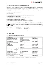 Предварительный просмотр 39 страницы Binder 9010-0073 Operating Manual