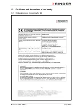 Предварительный просмотр 53 страницы Binder 9010-0073 Operating Manual