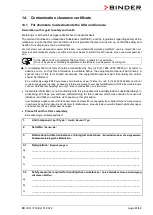 Предварительный просмотр 61 страницы Binder 9010-0073 Operating Manual