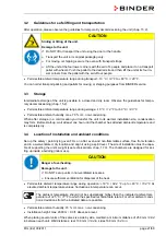 Предварительный просмотр 21 страницы Binder 9010-0269 Operating Manual