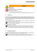 Preview for 17 page of Binder 9020-0213 Translation Of The Original Operating Manual