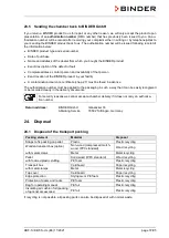 Предварительный просмотр 72 страницы Binder 9020-0366 Operating Manual