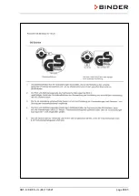 Предварительный просмотр 89 страницы Binder 9020-0366 Operating Manual