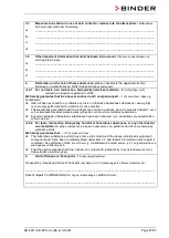 Предварительный просмотр 81 страницы Binder 9020-0423 Operating Manual