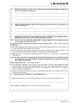 Предварительный просмотр 115 страницы Binder 9040-0189 Operating Manual