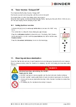 Предварительный просмотр 25 страницы Binder 9090-0014 Operating Manual