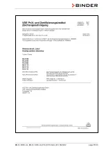 Предварительный просмотр 51 страницы Binder 9090-0014 Operating Manual