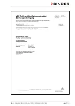 Предварительный просмотр 52 страницы Binder 9090-0014 Operating Manual