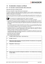 Предварительный просмотр 55 страницы Binder 9090-0014 Operating Manual