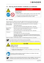 Preview for 57 page of Binder APT.line C 150 Operating Manual