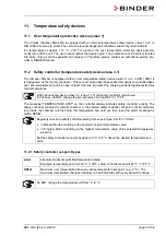 Предварительный просмотр 61 страницы Binder APT.line KBF-LQC Series Operating Manual