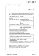 Предварительный просмотр 101 страницы Binder BD 115 Operating Manual